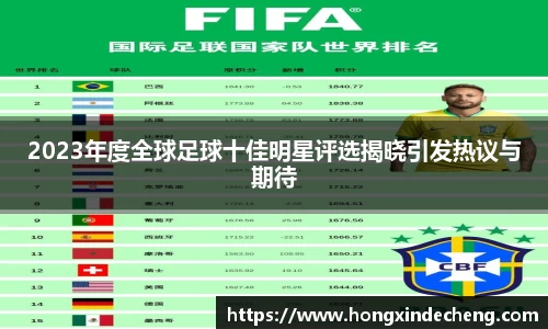2023年度全球足球十佳明星评选揭晓引发热议与期待